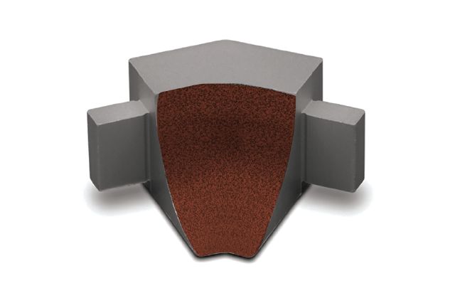 I135/AHKA/TSR Rustic Brown Textured Color Coated Aluminum