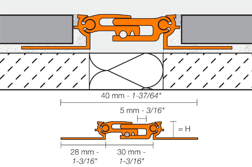 AEBT80 Satin Anodized Aluminum Tile Edging Trim