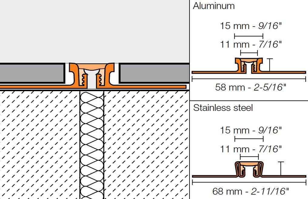 KSE/HB Light Beige Tile Edging Trim