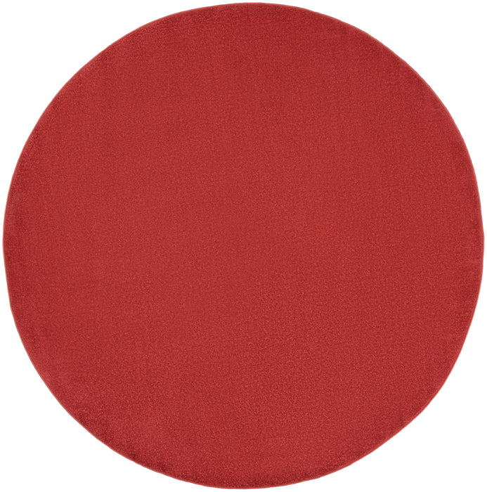 Nourison Essentials Brick Red BRKRD