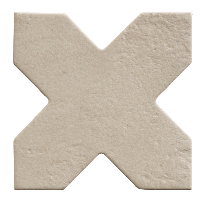 Dove Cross Porcelain Tile - 6" x 6" Matte