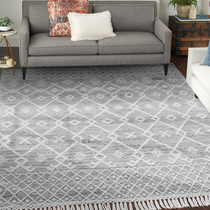 Serenity Home Polyester Grey / Ivory SR302 GRYIV