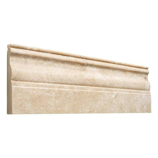 Durango Travertine Baseboard - 4" x 12" Honed