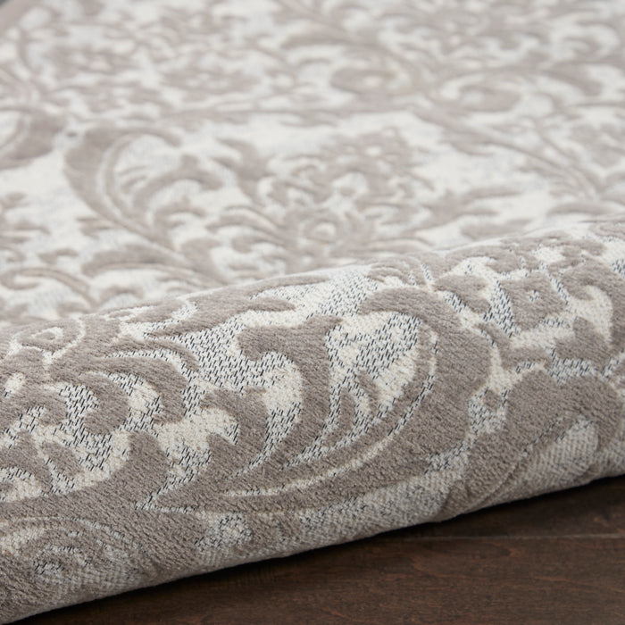 Damask Ivory/Grey IVGRY DAS02