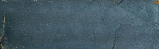 Full Tile Sample - Ebony Blend Slate Tile - 2" x 8" x 3/8" - 1/2" Natural Cleft Face & Back