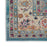 Vintage Kashan Blue BLUE Polypropylene