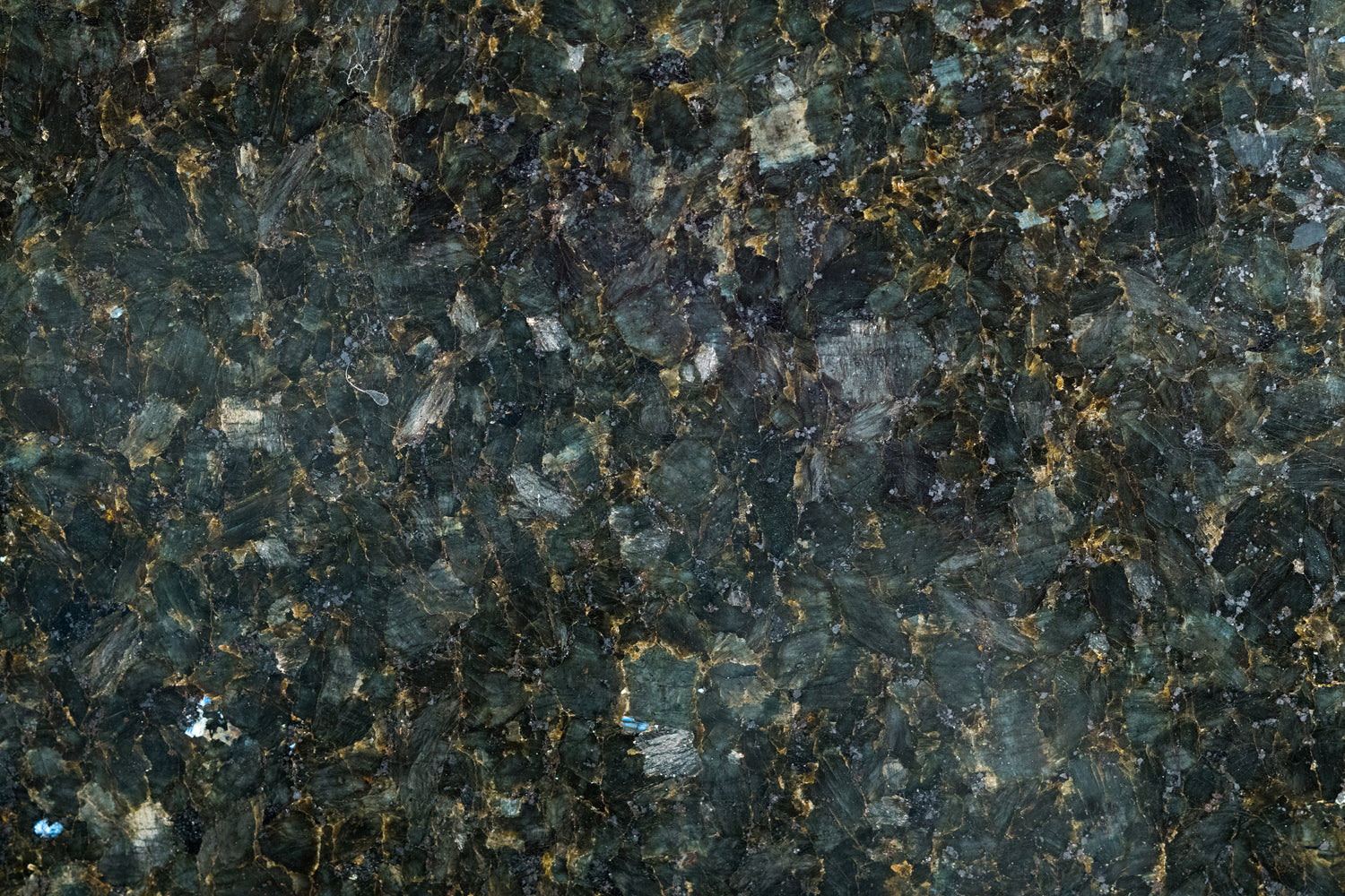Full Tile Sample - Emerald Pearl Granite Tile - 12" x 12" x 3/8" Polished