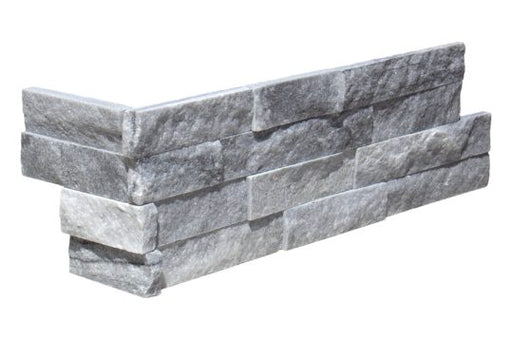 Equator Split Face Marble Ledgestone Corner - 6" x 18" x 6" x 3/4" - 1"