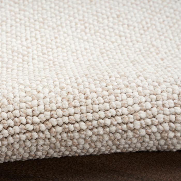 Natural Texture Polyester NTX01 Ivory Beige