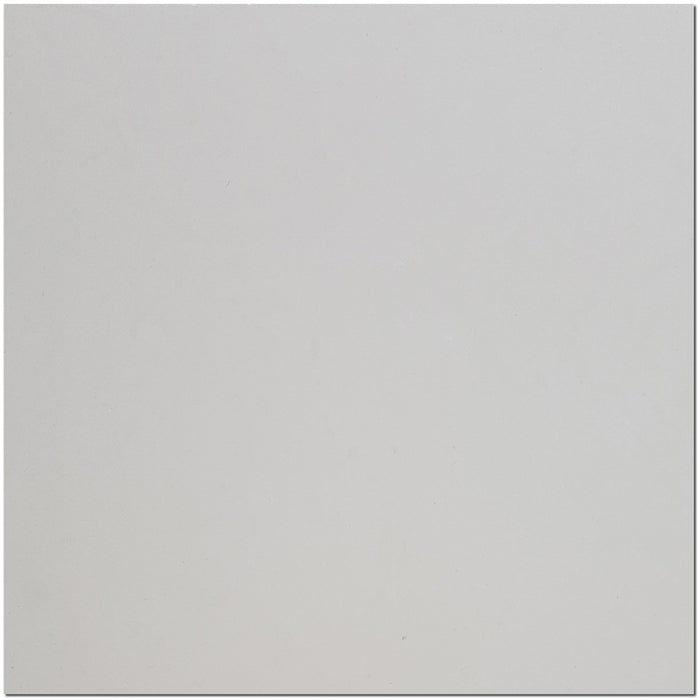 Euro White Honed Limestone Tile - 12" x 12" x 3/8"