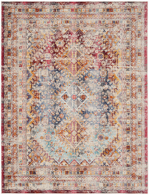 Vintage Kashan Multicolor MULTI