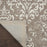 Damask Polyester Ivory / Grey IVGRY