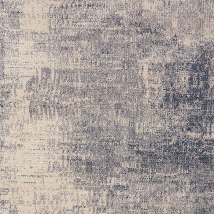 Rustic Textures Blue / Ivory BLUIV RUS02