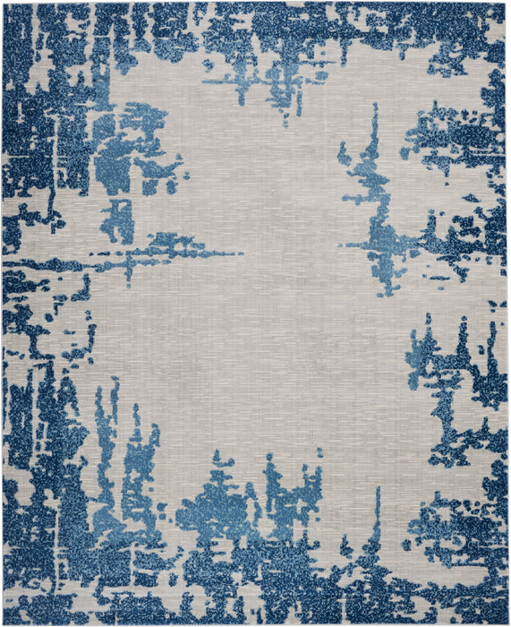 Etchings Ivory / Blue IVBLU