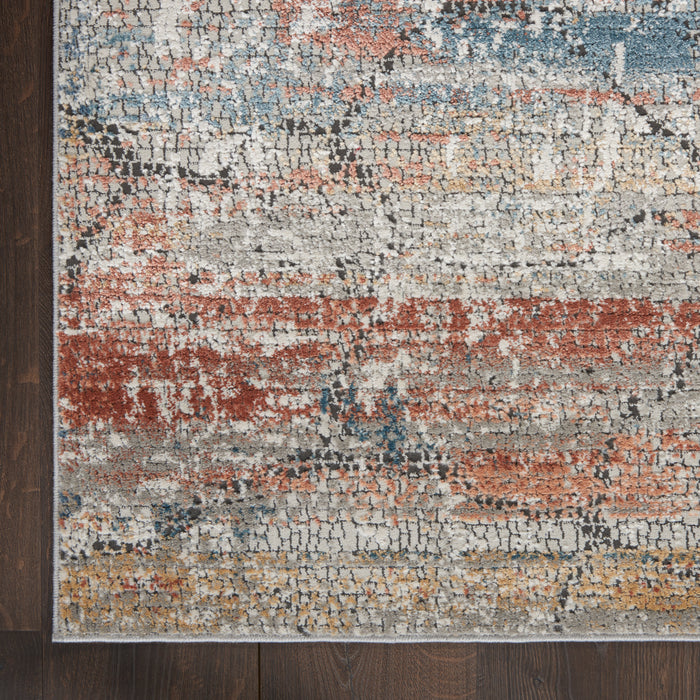 Rustic Textures Multicolor Synthetic Fibers MULTI