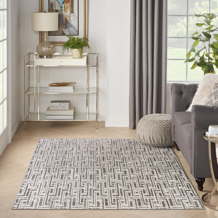 Serenity Home Synthetic Fibers GRYIV Grey Ivory SRH04