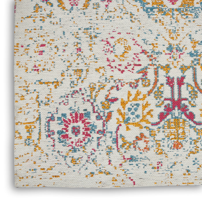 Damask Multicolor MULTI Polyester