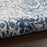 Damask Polyester BLUE Blue