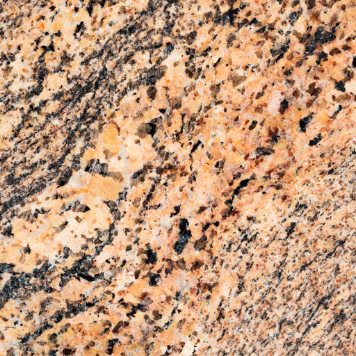 Giallo California Granite Tile - 12" x 12" x 5/16" Polished
