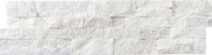 Full Ledger Sample - Aquatica Glacier Deco Natural Stone Ledgestone - 6" x 24" Textured