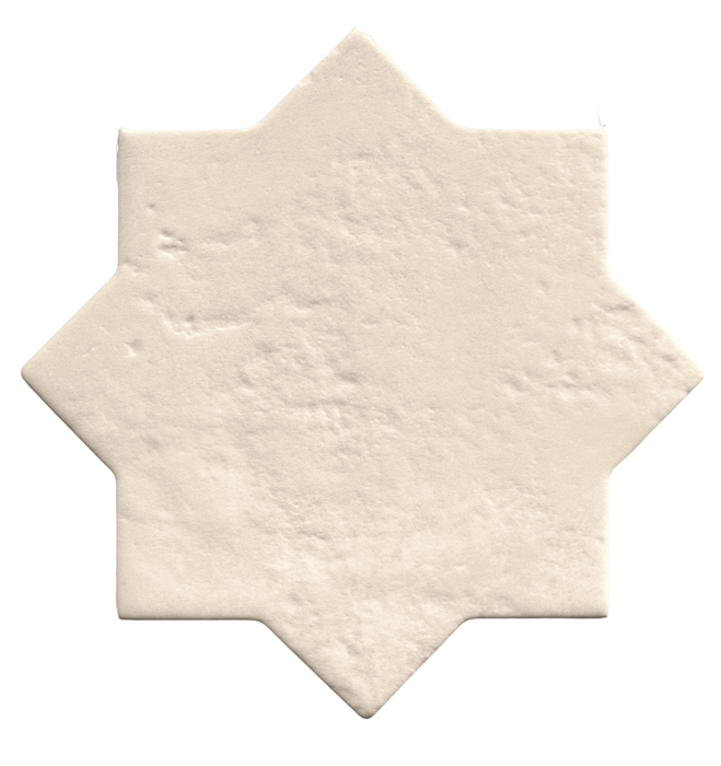 Glacier Star Porcelain Tile - 6" x 6" Matte