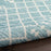 Positano Polypropylene & Polyester POS02 Aqua