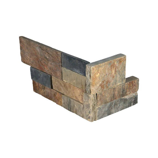 RockMount Stacked Stone Panel Gold Rush LPNLSGLDRUS618COR