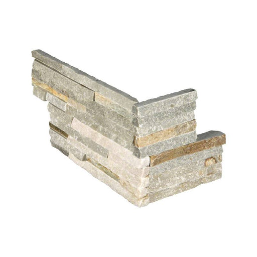 RockMount Stacked Stone Panel Golden Honey Pencil LPNLQGLDHON618COR-PEN
