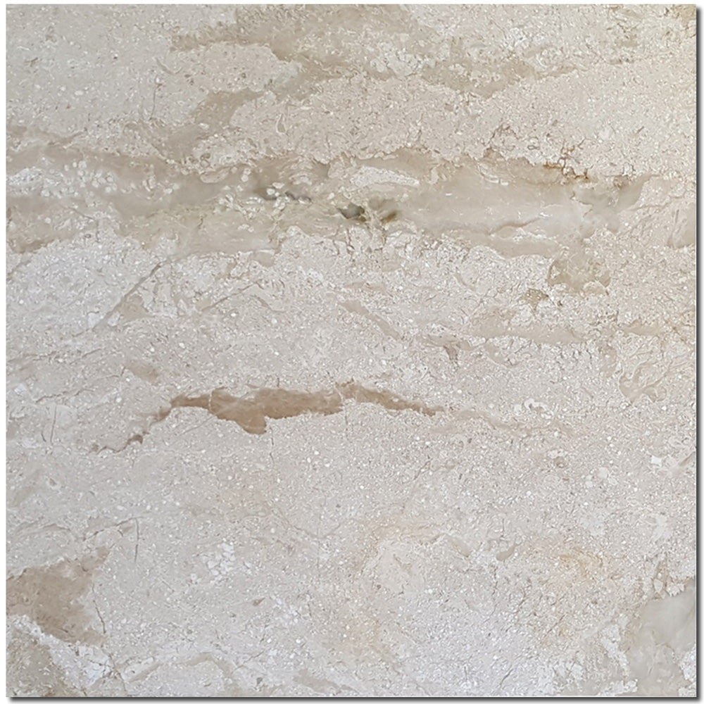 Golden Sand Polished Marble Tile - 18" x 18" x 1/2"