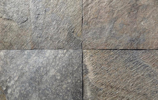 Gold Green Quartzite Natural Cleft Face, Gauged Back