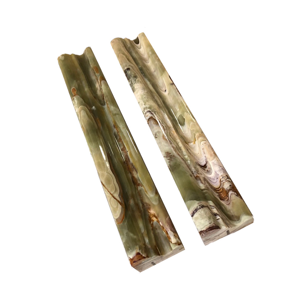 Green Onyx Polished Onyx Molding Lowest Price — Stone & Tile Shoppe, Inc.