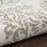 Damask Polyester IV Ivory