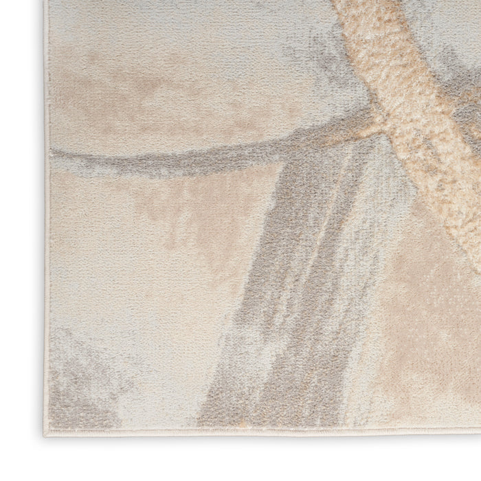 Brushstrokes Beige / Grey BGEGY Polypropylene