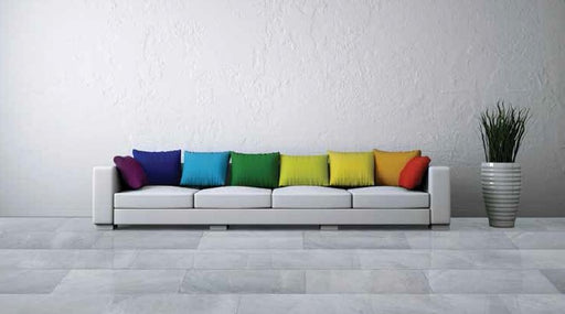 Full Tile Sample - Iceberg Marble Tile - 12" x 12" x 3/8" Polished