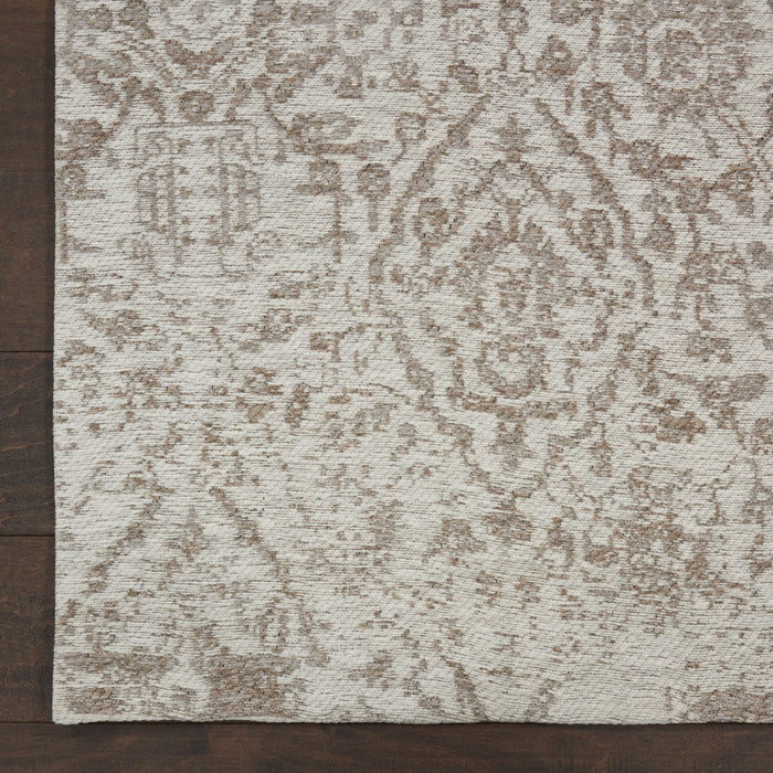 Damask Ivory Polyester IV