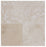 Imperial Platinum (Super Light) Cross Cut Filled & Honed Travertine Tile - 12" x 12" x 3/8"