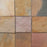 Indian Sunrise Slate Tile - 24" x 24" x 1/2" - 3/4" Natural Cleft Face & Back