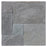 Indigo Grey Tumbled Limestone French Paver Versailles Pattern