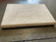 Ivory Unfilled & Honed Travertine Bullnose Pool Coping - 12" x 24" x 2"