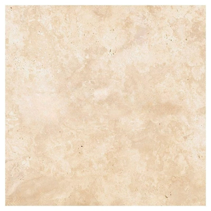 Ivory Cross Cut Travertine Tile - Filled & Polished