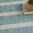 Positano Aqua Ivory AQUIV Polypropylene & Polyester POS03