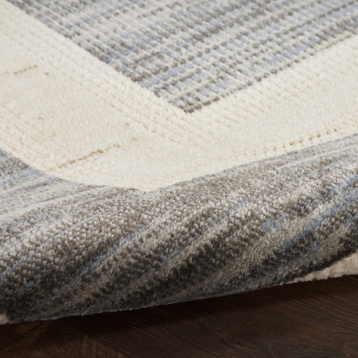 Serenity Home Synthetic Fibers GRYIV Grey Ivory