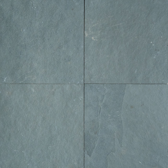 Jade Green Slate Tile - 24" x 24" x 1/2" - 5/8" Natural Cleft Face & Back