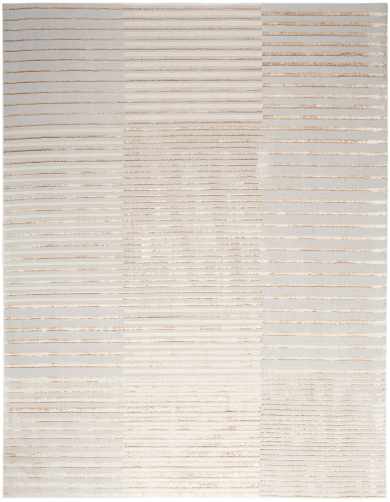 Brushstrokes Beige Silver BGESV