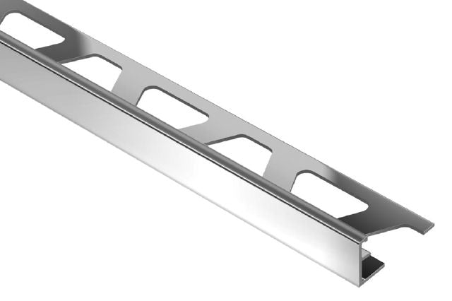 Schluter Systems Jolly Polished Chrome Anodized Aluminum Metal