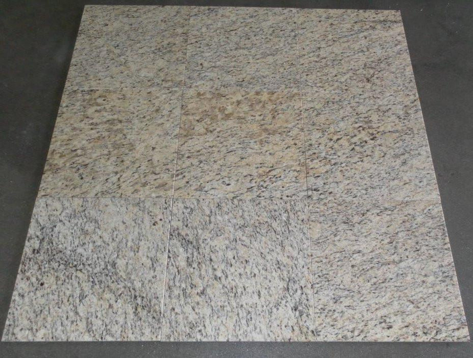 Polished Juparana Mel Granite Tile - 12" x 12" x 3/8"