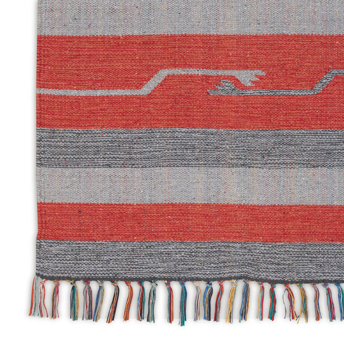 Baja Grey / Red GRYRD Cotton Blend