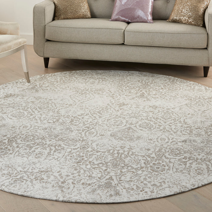 Damask Polyester Ivory DAS06 IV