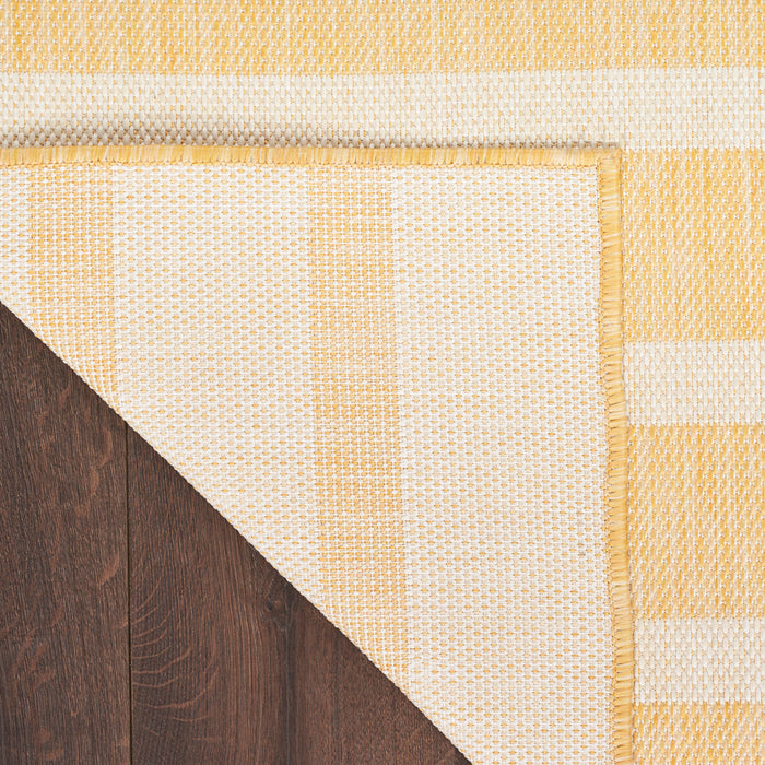 Positano Polypropylene & Polyester Yellow Ivory YELIV