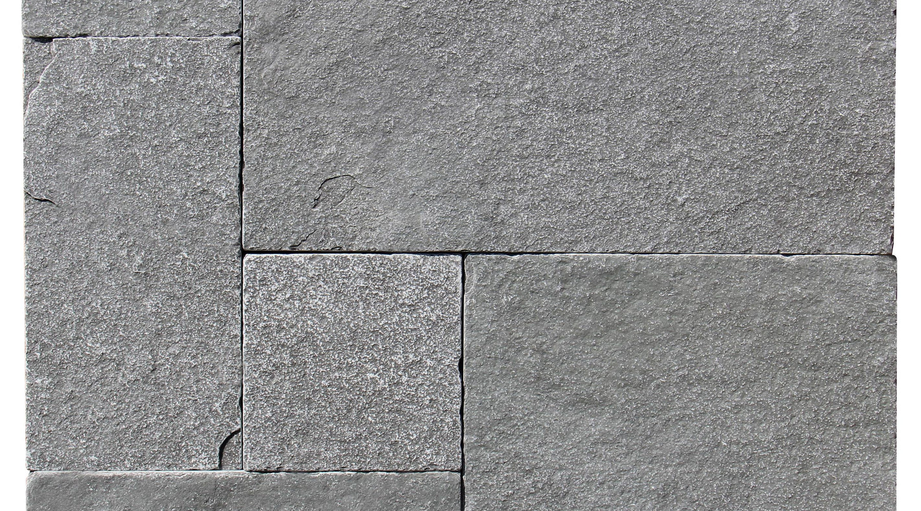 Kota Blue Tumbled Limestone French Paver Versailles Pattern